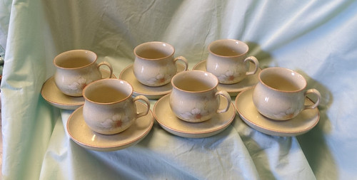 Denby daybreak tea cups - denby,