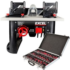 Excel bench top router table - top,