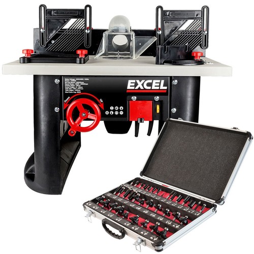 Excel bench top - bench, router