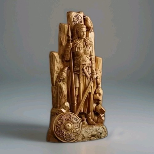Morrigan celtic goddess statue - celtic,