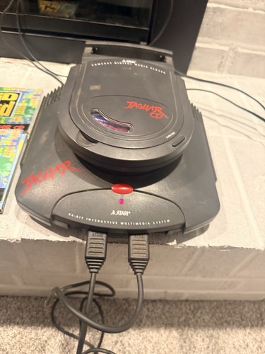 Atari jaguar console bundle - atari, cd