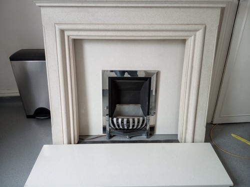 Fireplace surround and hearth - fireplace,
