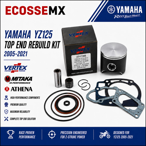 Yamaha vertex top end - end, piston