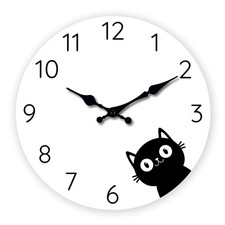 Modern Minimalist Black Cat