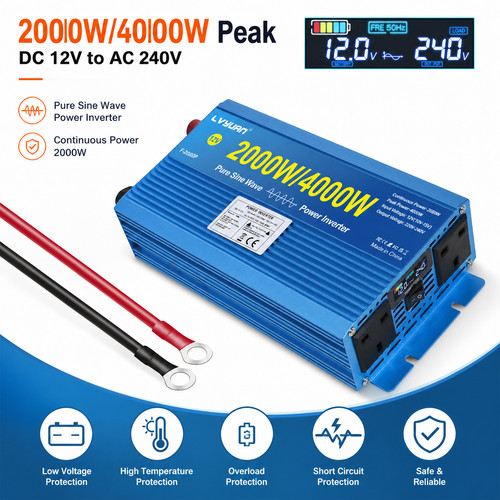 Pure sine wave - wave, inverter