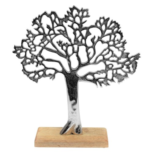 Tree ornament aluminum large - ornament,