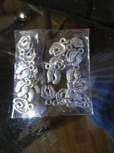 Pack silver toned baby - 25,