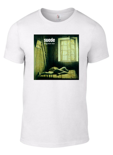 Suede band shirt dog man - band,