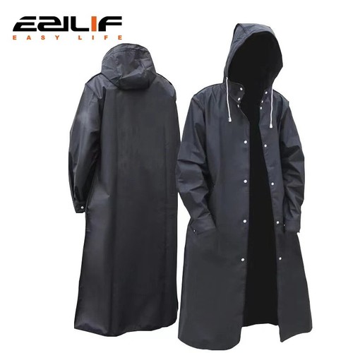 Long raincoat rain coat black - rain,