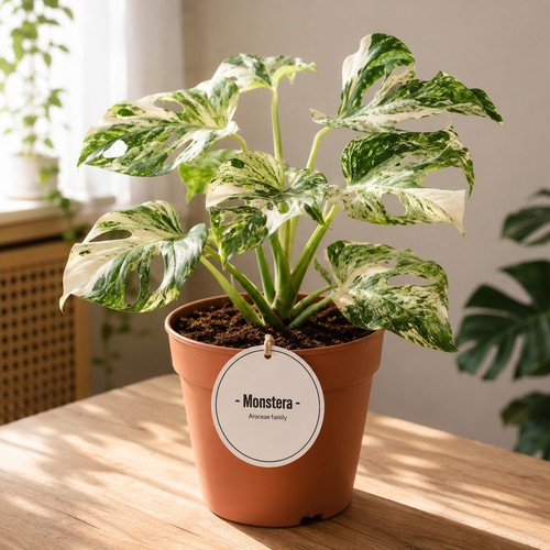Monstera frozen freckles - monstera, cm