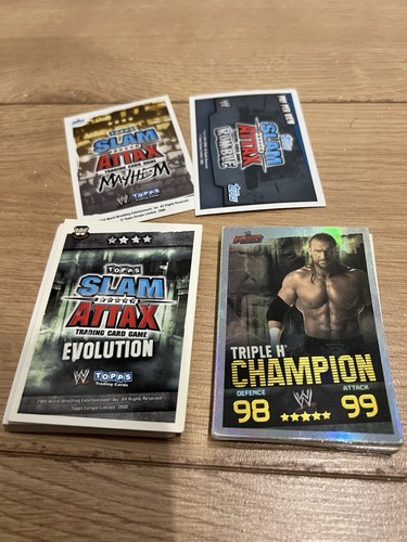 Slam attax topps wwe trading - attax,