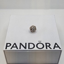 Genuine Pandora Rose Gold Openwork Hearts Charm ALE R #780964 *WORN*