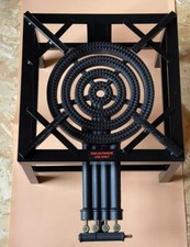 20.8KW 4 KEY HEAVY DUTY SINGLE CAST IRON LPG GAS BOILING RING BURNER CATERING