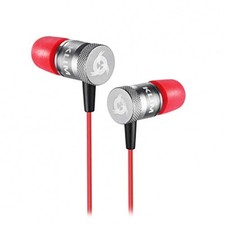 KLIM Fusion K1 3.5mm High Quality Audio In-Ear Kopfhörer red