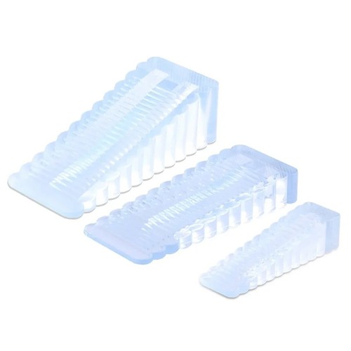 Silicone door stopper wedge - door,