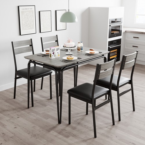 Piece dining table set - table,