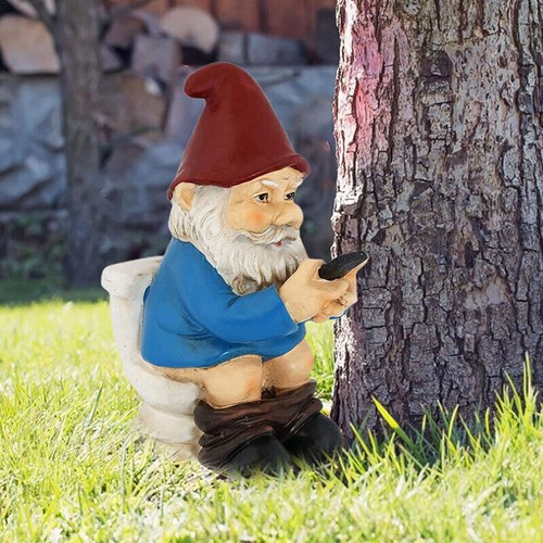New garden gnome lawn - garden, ornament