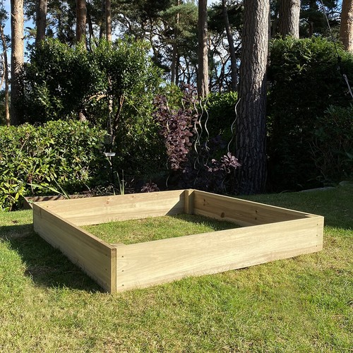 Wooden raised bed - bed, vegetable