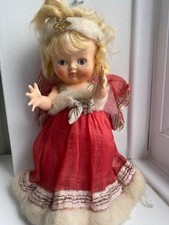 1950s vintage Pedigree Christmas doll