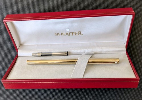 Vintage gold plated sheaffer - vintage,