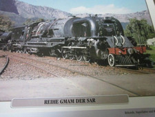  Railway Facts 11 South Africa Series GMAM the SAR (Garrat Locomotive) 1955