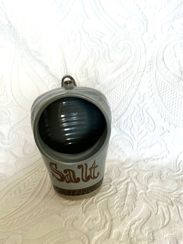 Vintage salt pig pot - vintage,