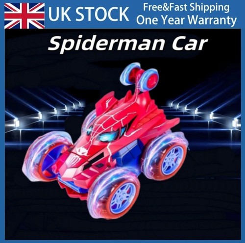 Spiderman stunt car remote - spiderman, rc