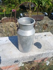 Vintage Aluminium Small Size Milk Churn 16 " Inc Handle