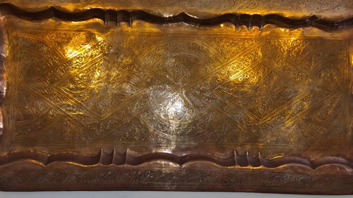 Antique persian copper brass - persian,