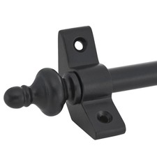 Stair Carpet Rods Set 13pcs – Urn Finial Wrought Iron – Runner Up to 70cm