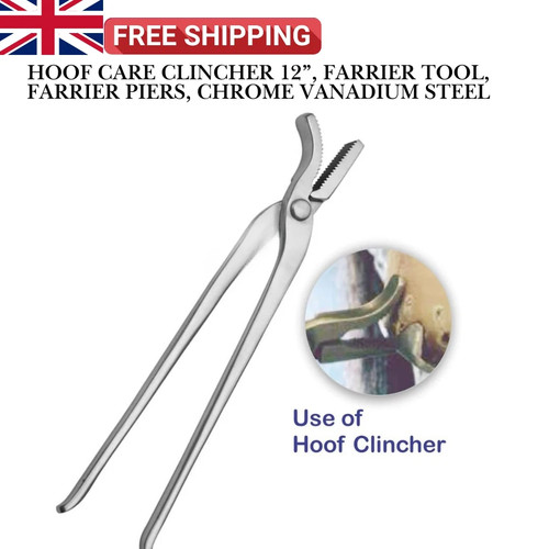 Farrier hoof clincher - hoof, 12"