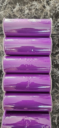 Purple tulle fabric rolls - rolls, x