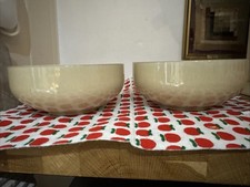 2 Denby  Cream Plain Caramel