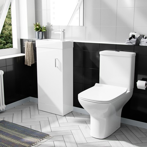 Nes home 400mm cloakroom - 400mm,
