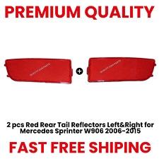 FOR MERCEDES SPRINTER REAR BUMPER RED REFLECTOR 2006-2018 LEFT AND RIGHT RH&LH