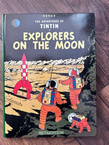 Tintin hardback vintage book - ,