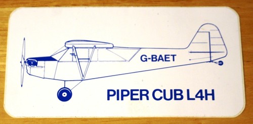 Piper cub l4h baet aircraft - piper,