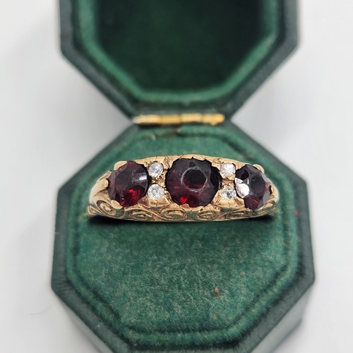 Vintage 9ct yellow gold - yellow, 3