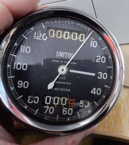 Smiths 120mph speedo - smiths,
