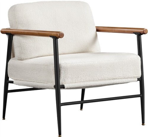 Tub chair modern boucle - tub,