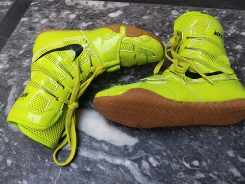 Boxing shoes neon green - boxing, green/volt