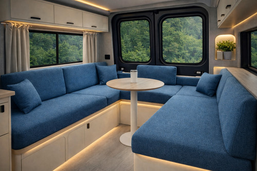 Seat cushions for camper van - cushions,