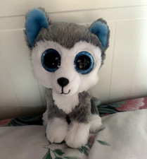 Slush the Husky Beanie Boo - 6 inch - Great condition - Rare and Retired