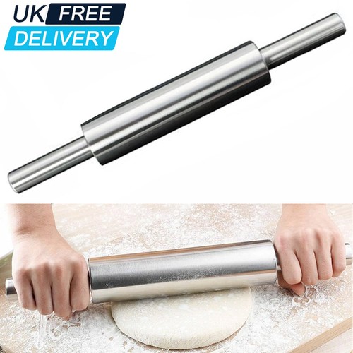 Stainless steel rolling pin - steel,