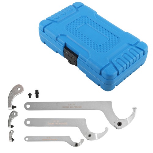 Adjustable hook pin wrench - hook,
