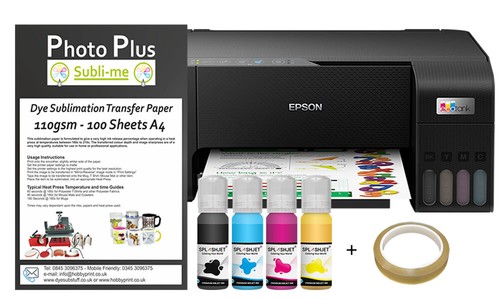 Dye sublimation printer bundle - sublimation,