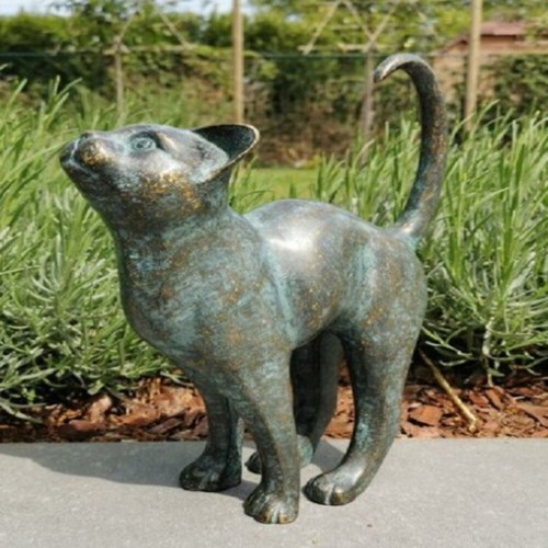 Beautiful cat statue ornament - beautiful,