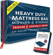 Blue Mattress Storage Bag w/