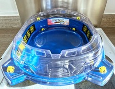 Beyblade Burst Quad Strike Arena Battle Stadium Blue Rare