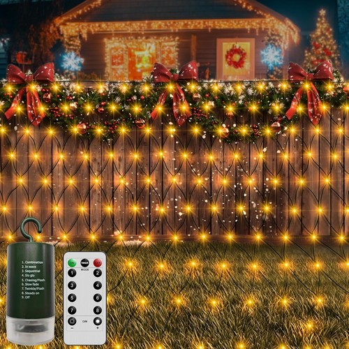 5m garden net lights - 1.5m,